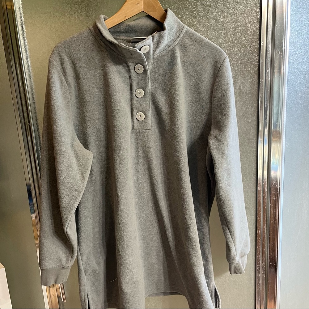 Denim & co fleece tunic